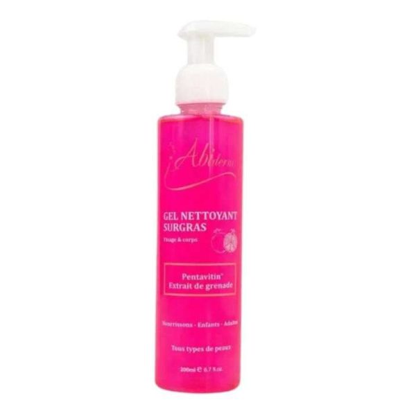 ABIDERM GEL NETTOYANT SURGRAS VISAGE ET CORPS 200 ML