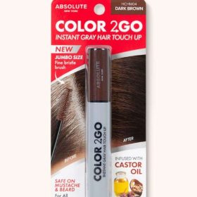 ABSOLUTE NEW YORK COUVRE RACINES COLOR 2 GO DARK BROWN 12 G