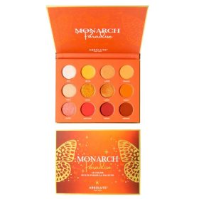 ABSOLUTE NEW YORK MONARCH PARADISE 12 COLOR MULTI FORMULA PALETTE 0.85 G X 12 MESP06