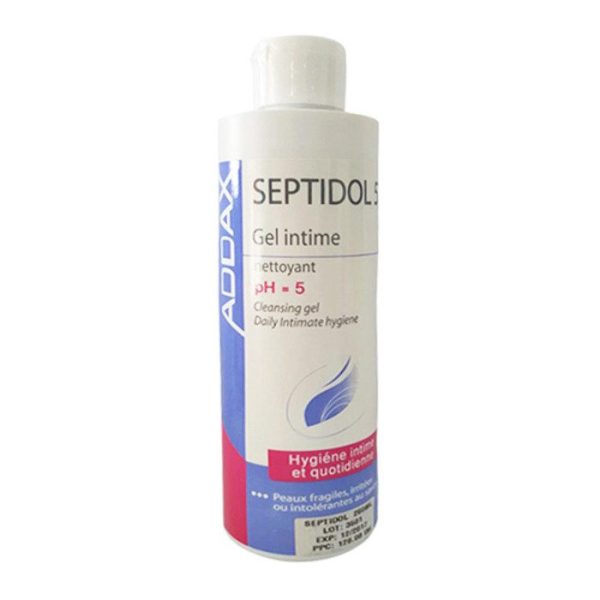 ADDAX SEPTIDOL PH 5 GEL INTIME NETTOYANT 250 ML