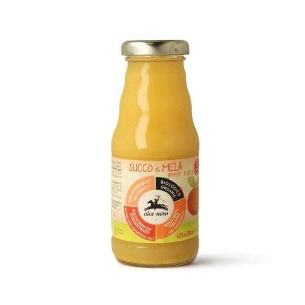 ALCE NERO JUS DE POMME BIO POUR BEBE 200 ML