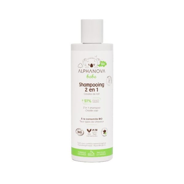 ALPHANOVA BEBE SHAMPOOING 2 EN 1 200 ML
