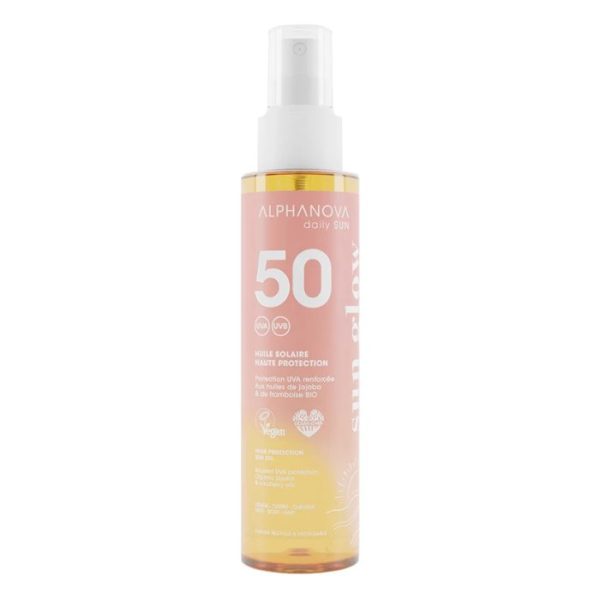ALPHANOVA DAILY SUN SPF 50 HUILE SOLAIRE 125 ML