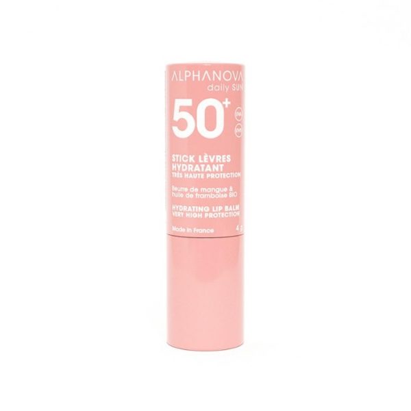 ALPHANOVA DAILY SUN SPF 50+ STICK LEVRE HYDRATANT 4 G