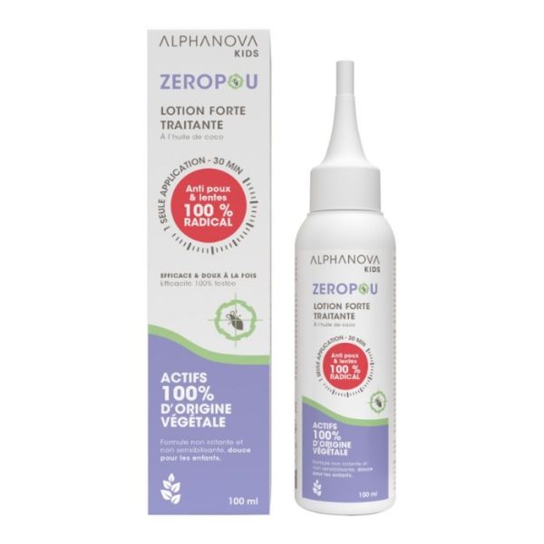 ALPHANOVA KIDS ZEROPOU LOTION FORTE TRAITANTE 100 ML