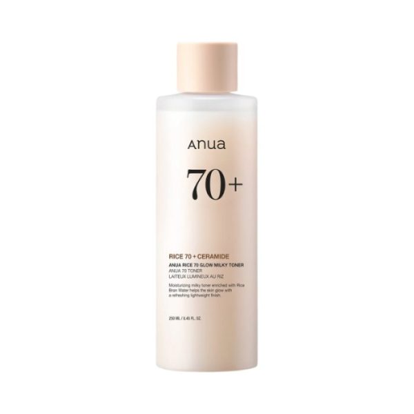 ANUA 70+ TONER LAITEUX LUMINEUX AU RIZ