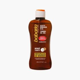 BABARIA HUILE DE BRONZAGE MONOI TAHITI 200 ML