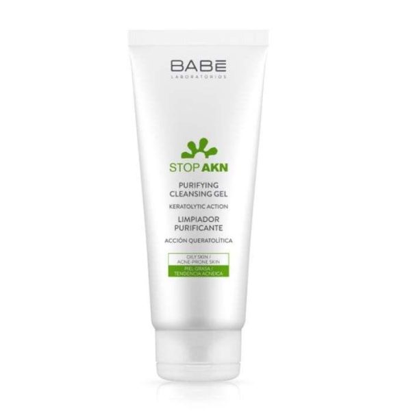 BABE STOP AKN GEL NETTOYANT PURIFIANT PEAUX GRASSES 200 ML