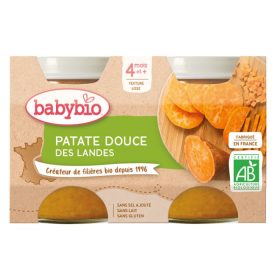 BABYBIO PATATE DOUCE DES LANDES 2X130 G