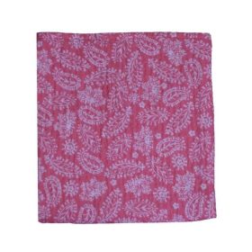 BAMBIDOU MAXI LANGE 100CM*100CM DOUBLE GAZE DE COTON ROSE