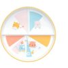BEBE CONFORT ASSIETTE D'APPRENTISSAGE AVEC COMPARTIMENTS DOMINO