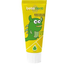 BETADENT DENTIFRICE BEBE 0-3 ANS GOUT POIRE 75 ML