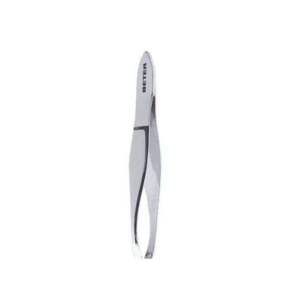 BETER PINCE A EPILER CHROMEE A POINTE DROITE