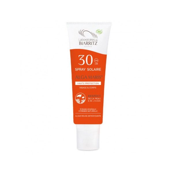 BIARRITZ ALGAMARIS SPRAY SOLAIRE SPF30 CERTIFIE BIO 100 ML