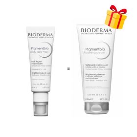 BIODERMA OFFRE PIGMENTBIO SOIN DE JOUR ECLAIRCISSANT 40 ML SPF 50+ PIGMENTBIO NETTOYANT 200ML OFFERT