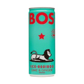 BOS ROOIBOS ICE TEA SAVEUR CITRON VERT ET GINGEMBRE 250ML