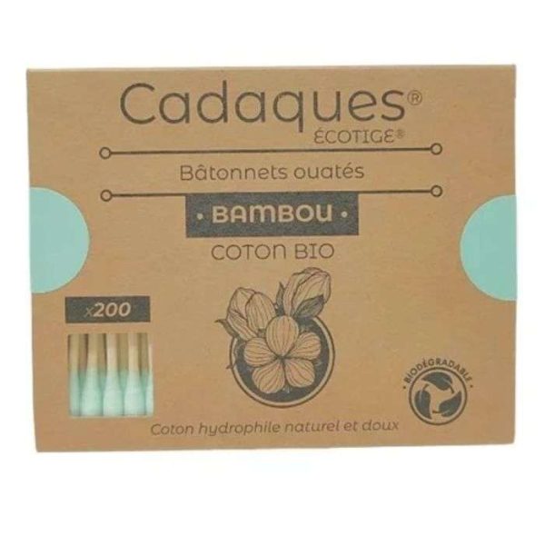 CADAQUES BAMBOU OUATES BATONNETS VERT * 200