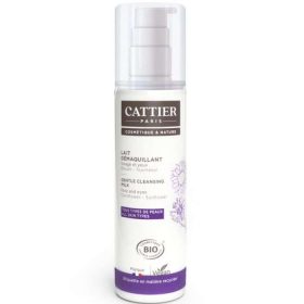 CATTIER LAIT DEMAQUILLANT VISAGE ET YEUX BLEUET TOURNESOL 200 ML