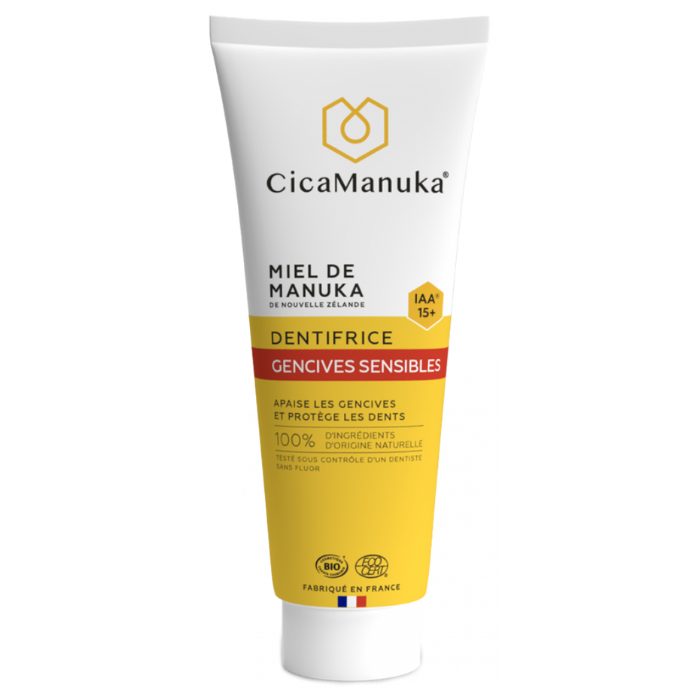 CICAMANUKA MIEL DE MANUKA IAA 15+ DENTIFRICE GENCIVES SENSIBLES 75 ML