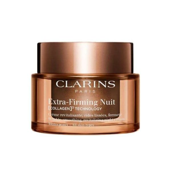 CLARINS EXTRA FIRMING COLLAGEN CREME NUIT TOUTS TYPES DE PEAUX 50 ML