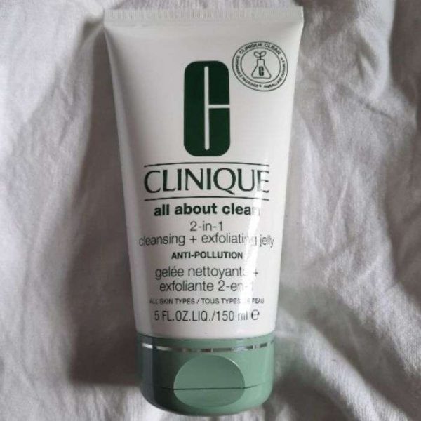CLINIQUE ALL ABOUT CLEAN 2 IN 1 GEL NETTOYANT ET EXFOLIANT 150 ML
