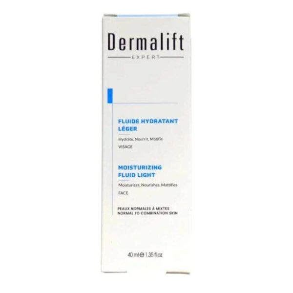 DERMALIFT FLUIDE HYDRATANT LEGER PEAUX MIXTES 40 ML