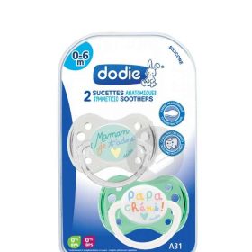 DODIE SUCETTE 0-6 MOIS DUO MAMAN PAPA CHERI A31
