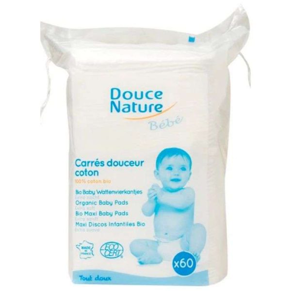 DOUCE NATURE CARRES DOUCEUR COTON BIO 60