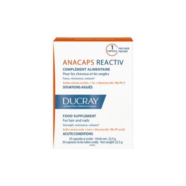 DUCRAY ANACAPS REACTIV 30 CAPSULES