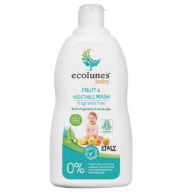 ECOLUNES LIQUIDE LAVAGE FRUITS ET LEGUMES BEBE 500 ML