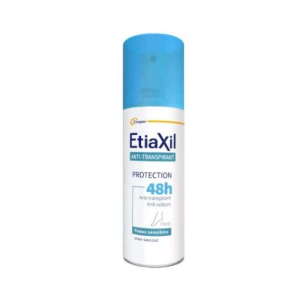 ETIAXIL ANTI TRANSPIRANT ANTI ODEURS PIEDS PROTECTION 48H VAPORISATEUR 100 ML