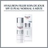 EUCERIN HYALURON-FILLER + 3x EFFECT Soin de Jour Peau Normale à Mixte SPF 15