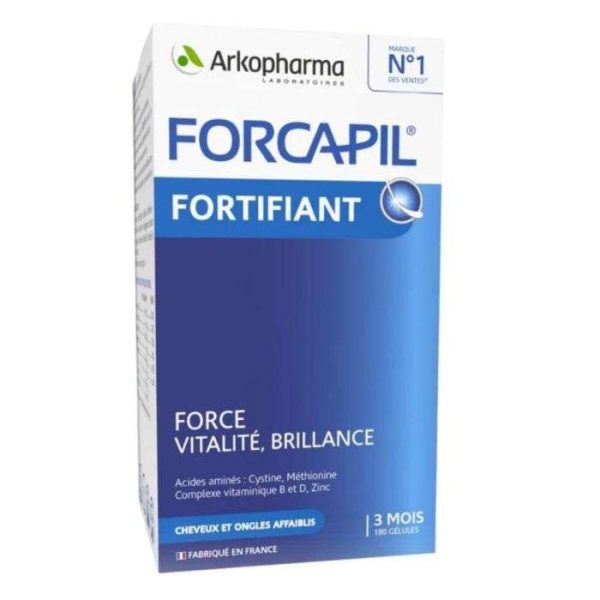 FORCAPIL CHEVEUX ET ONGLES 180 GELULES