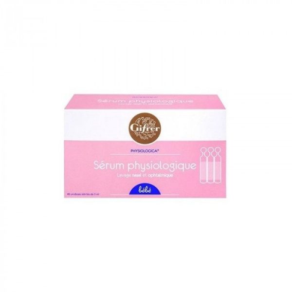 GIFRER SERUM PHYSIOLOGICA BOITE 12*5ML