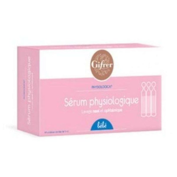 GIFRER SERUM PHYSIOLOGIQUE BEBE 40X5ML