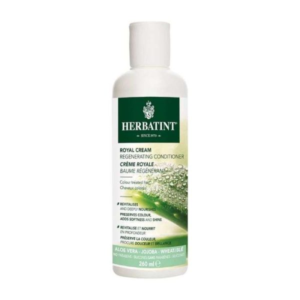 HERBATINT ROYAL CREAM CONDITIONER REGENERANT CHEVEUX COLORES 260 ML