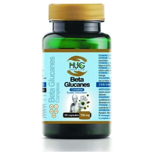HUG BETA GLUCANES 60 CAPSULES