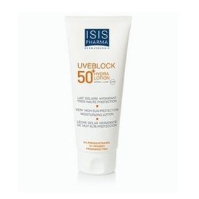 ISISPHARMA UVEBLOCK 50+HYDRA LOTION TRES HAUTE PROTECTION SOLAIRE LOTION HYDRATANTE SPF 50+