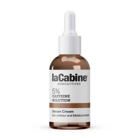LA CABINE 5 CAFFEINE SOLUTION CREME SERUM 2 EN 1 CONTOUR YEUX 30 ML