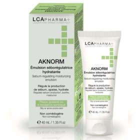 LCA PHARMA AKNORM EMULSION SEBOREGULATRICE HYDRATANTE 40 ML