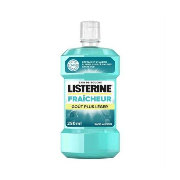 LISTERINE BAIN DE BOUCHE FRAICHEUR GOUT PLUS LEGER 250 ML