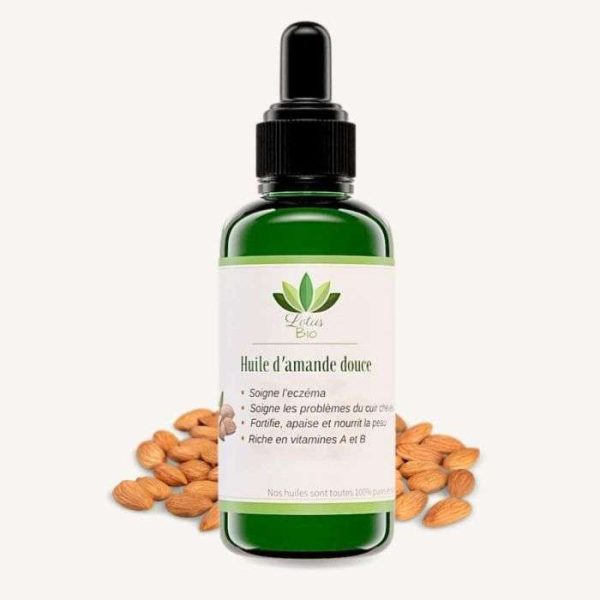 LOTUS BIO HUILE D'AMANDE DOUCE 50 ML
