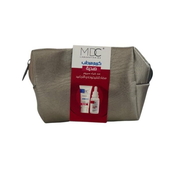 MDC OFFRE FOREVER YOUNG SERUM ANTI AGE 30 ML + CREME HYDRATANTE 30ML + TROUSSE OFFRTES