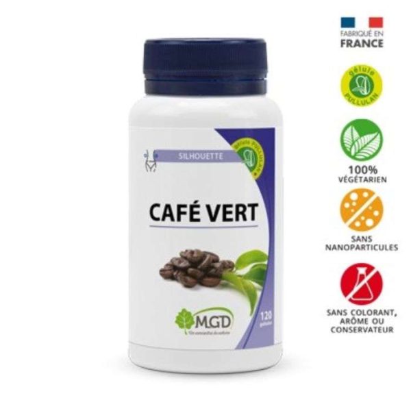 MGD CAFE VERT - 120 GELULES