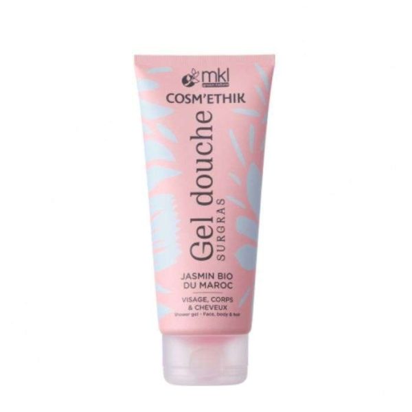 MKL COSMETHIK GEL DOUCHE SURGRAS JASMIN BIO DU MAROC 200 ML
