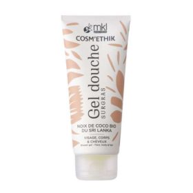MKL COSMETHIK GEL DOUCHE SURGRAS NOIX DE COCO BIO DU SIRI LANKA 200 ML