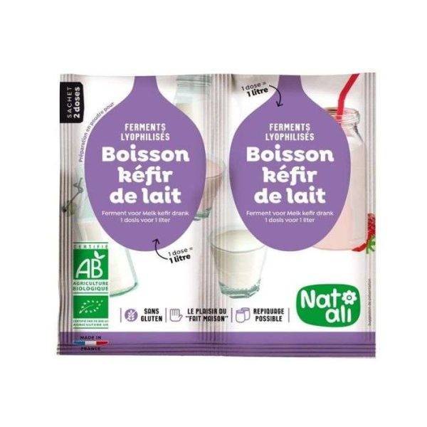 NATALI FERMENT KEFIR DE LAIT 2*6G