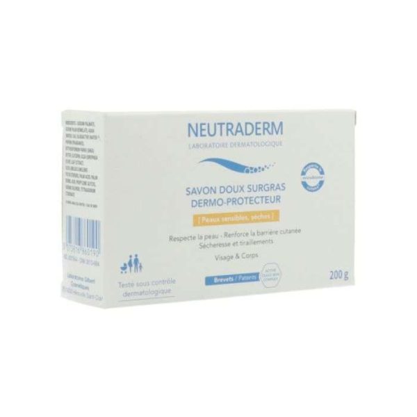 NEUTRADERM SAVON DOUX SURGRAS DERMO PROTECTEUR 200 G