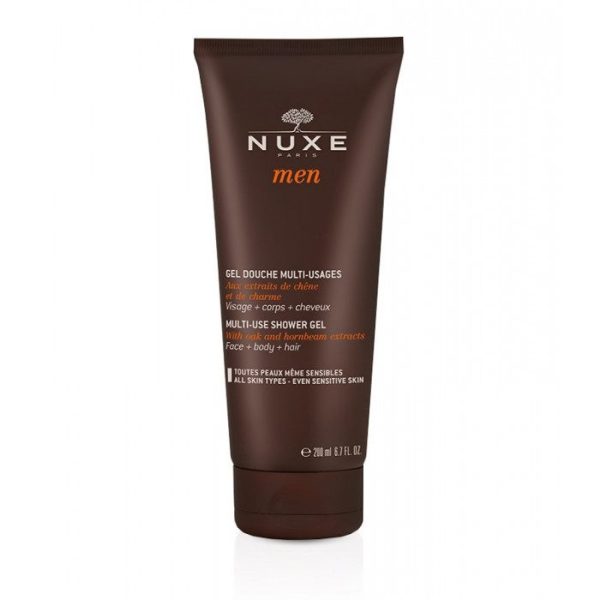 NUXE PROMO MEN GEL DOUCHE MULTI USAGES 200 ML + GEL DOUCHE 100ML OFFERT