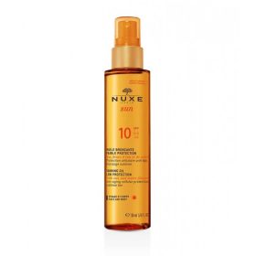 NUXE SUN HUILE BRONZANTE FAIBLE PROTECTION SPF10 150 ML
